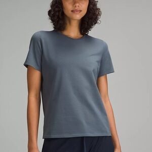 Lululemon Organic Cotton Straight-Hem Crewneck T-Shirt